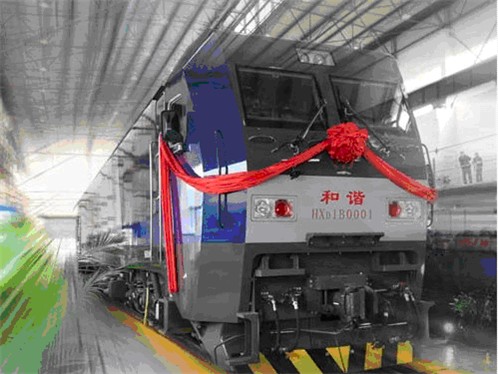 HXD1B型大功率交流传动六轴货运电力机车  （中国南车）