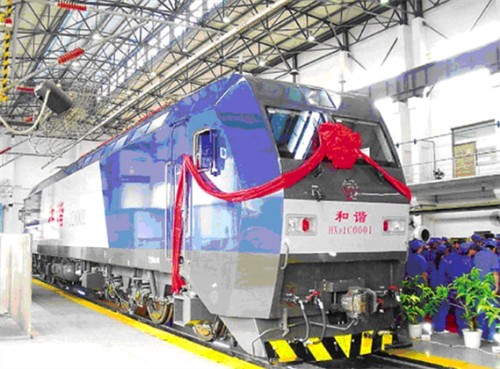 HXD1C型 大功率交流传动六轴7200千瓦电力机车  （中国南车）