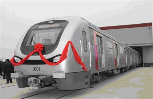 出口印度孟买地铁一号线列车  （中国南车）